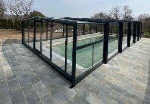 Bache de couverture piscine 