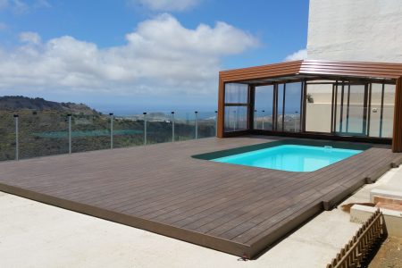 Poolabdeckung Automatisch für Pool