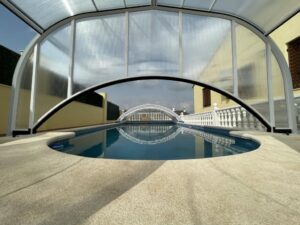Poolüberdachung abverkauf