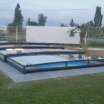 telescopic pool cover