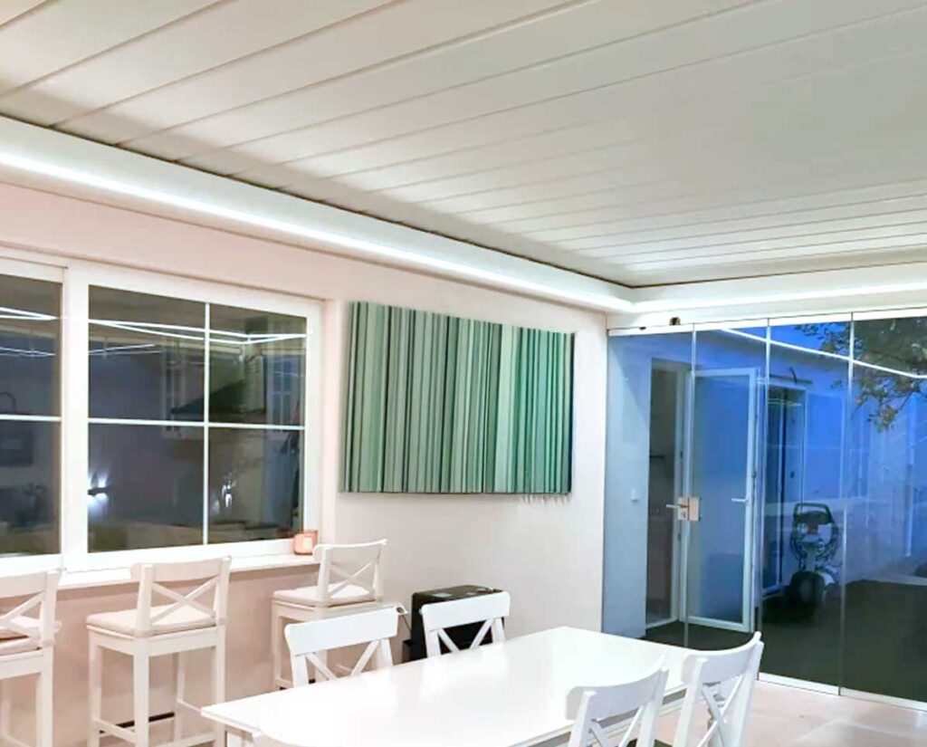 Pérgola automática