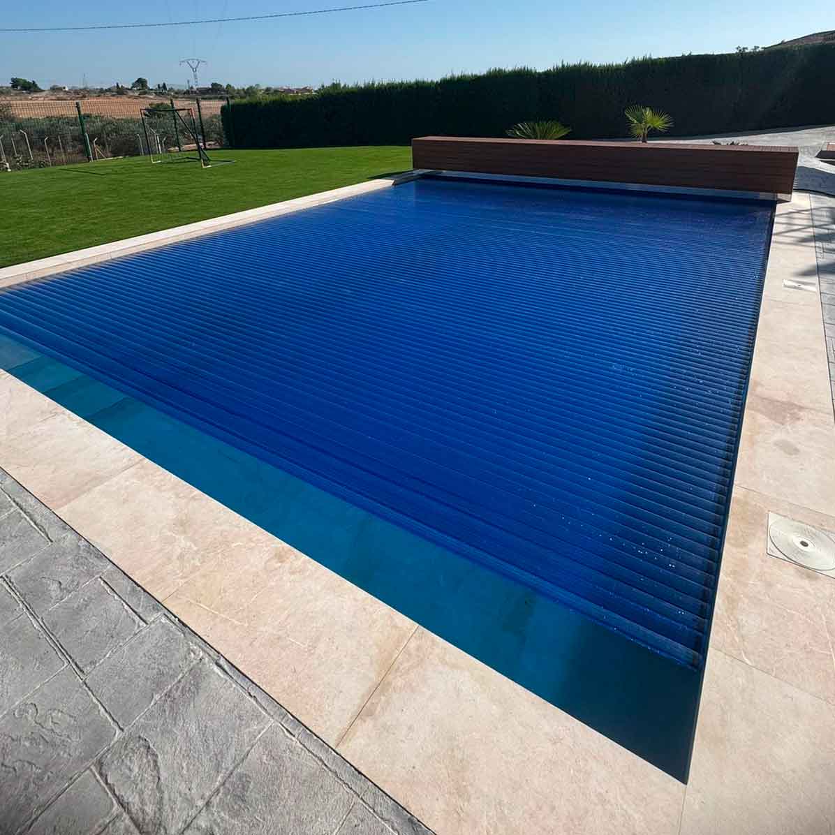 Cubiertas flotantes para piscinas