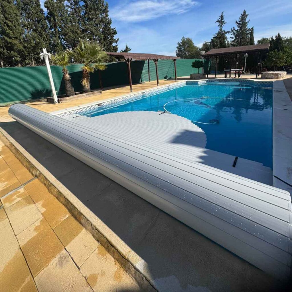 Cubierta piscina pvc