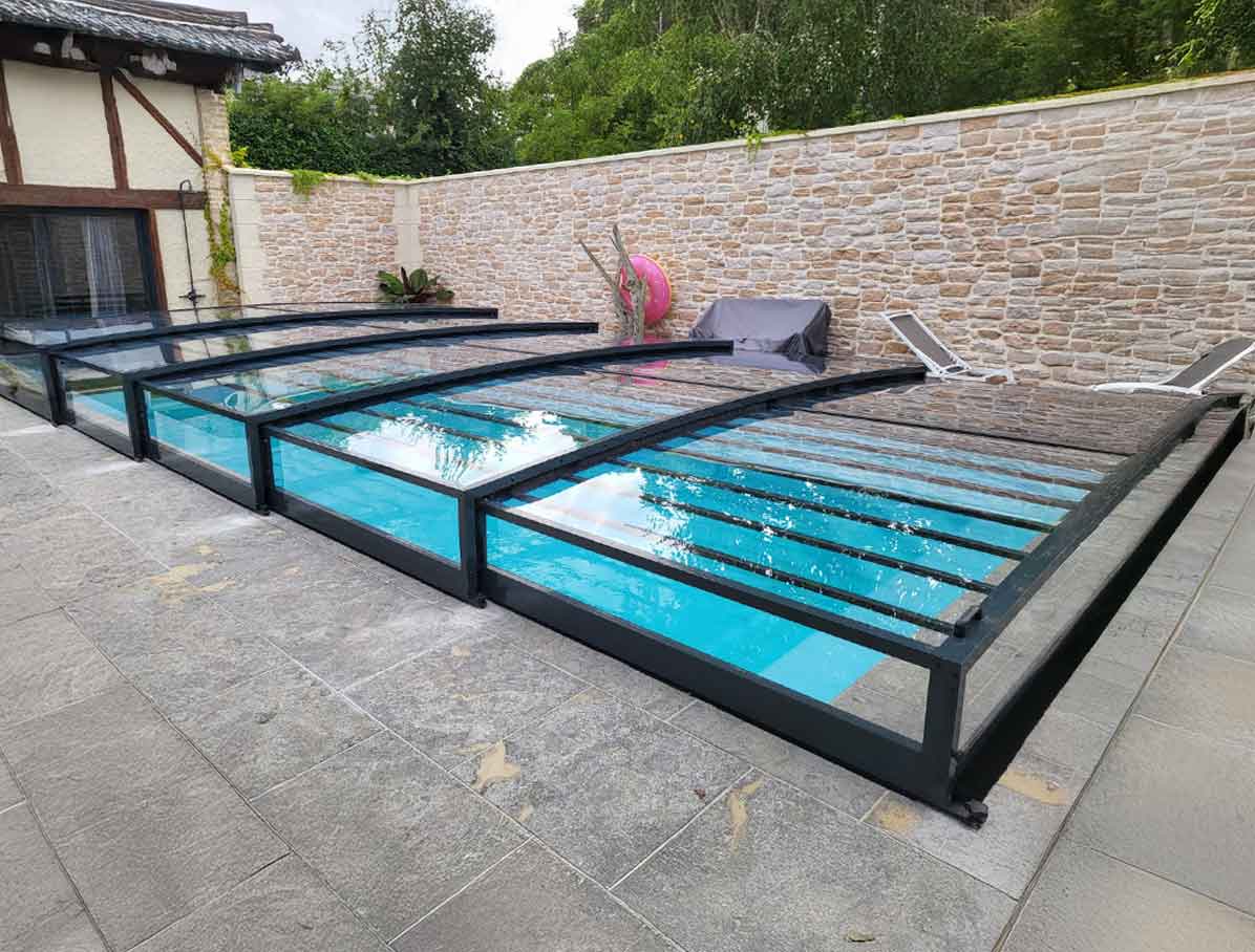 cubierta plana piscina