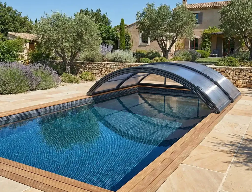 cubierta piscina policarbonato