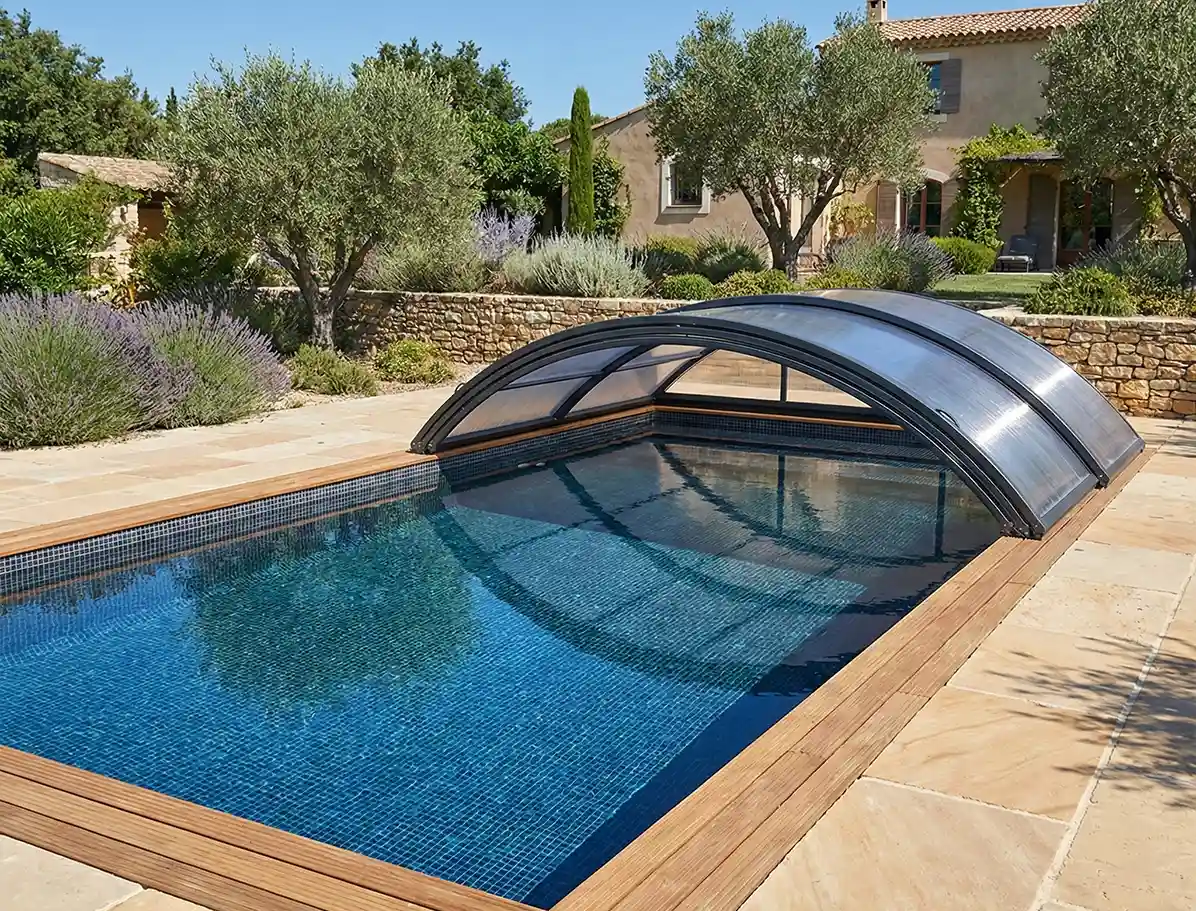 cubierta piscina policarbonato