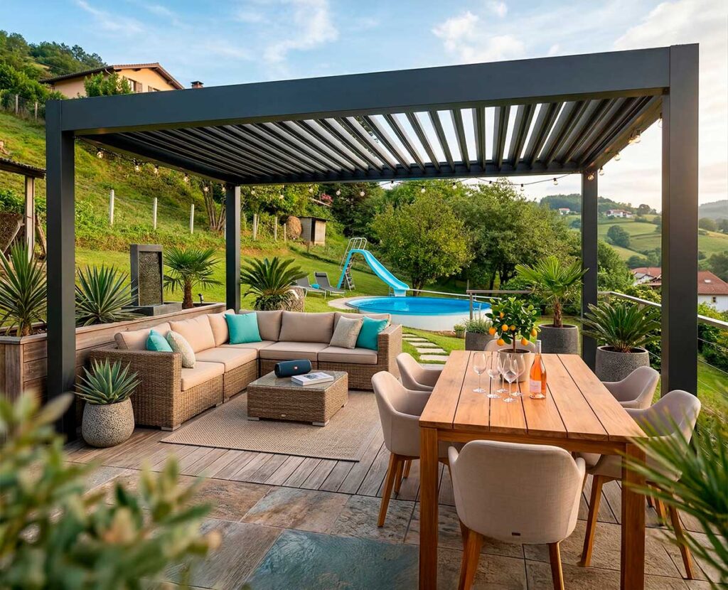 Pérgolas aluminio a medida